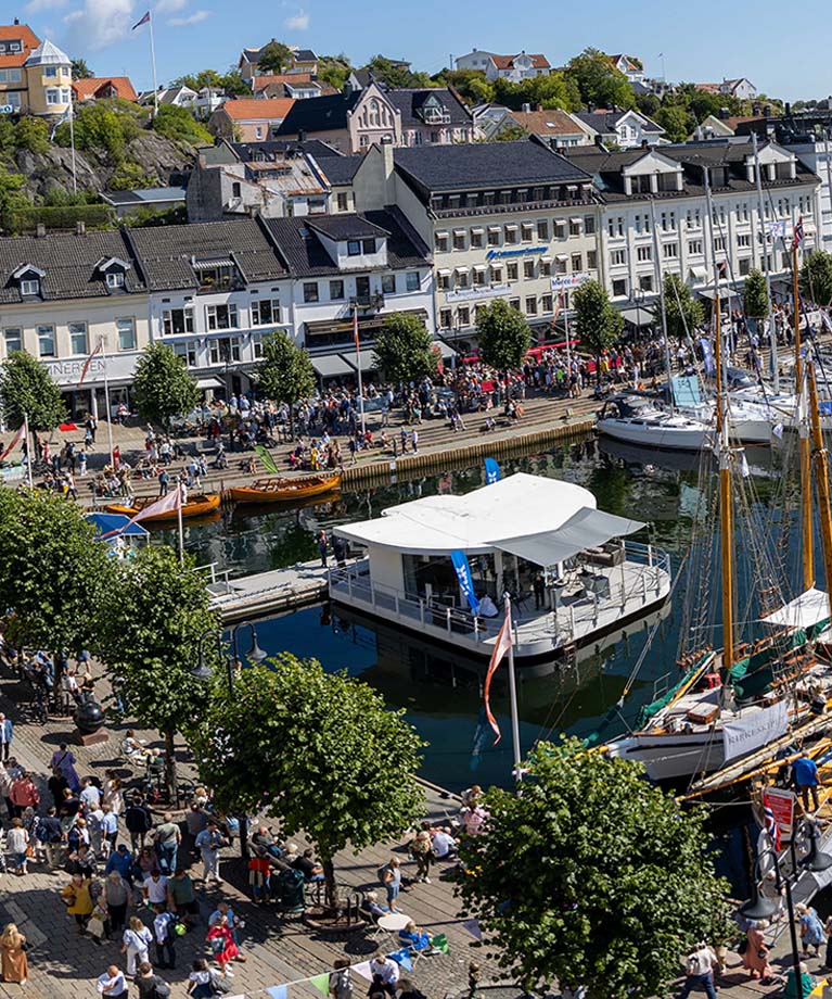 Arendalsuka flyfoto